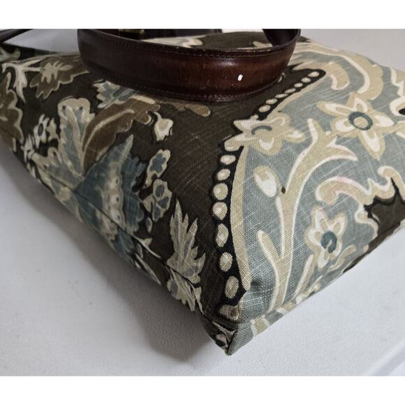 Handcrafted Crossbody Shoulder Tapestry Purse Dragonfly Reversible Multicolor LG - Picture 10 of 12